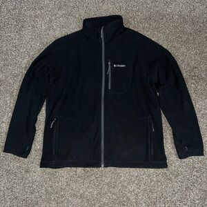 Columbia Vintage OG Dark Black Grey Performance Jacket